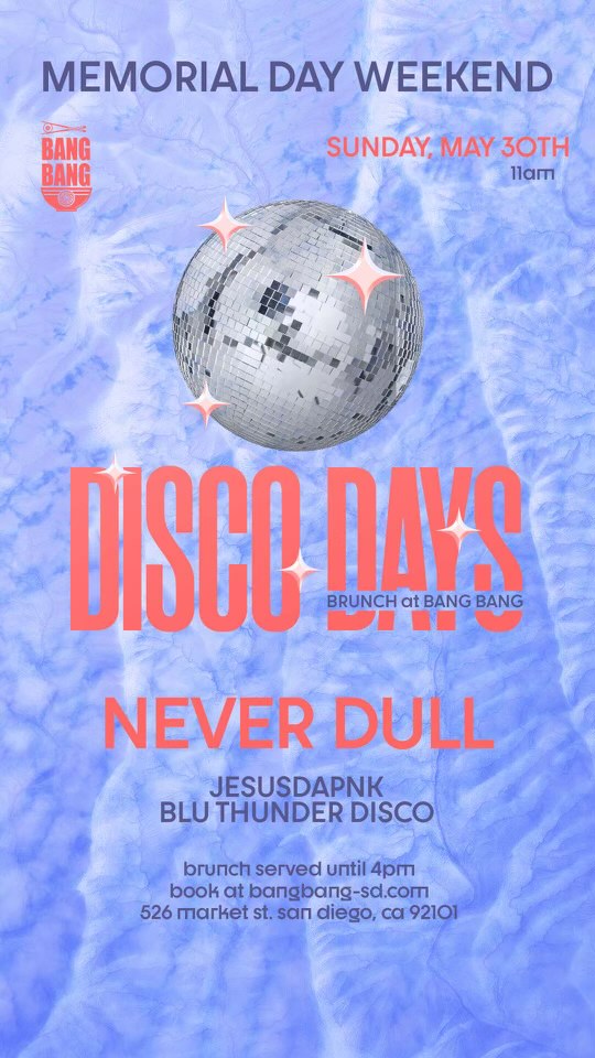 Disco Days May 30 Never Dull