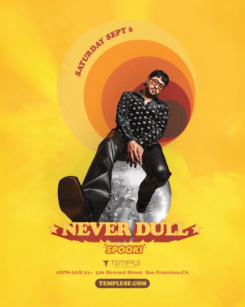 San Francisco Never Dull Sep 6 Flyer