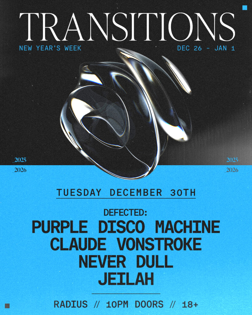 Transitions_Defected_IG Event Flyer Never Dull