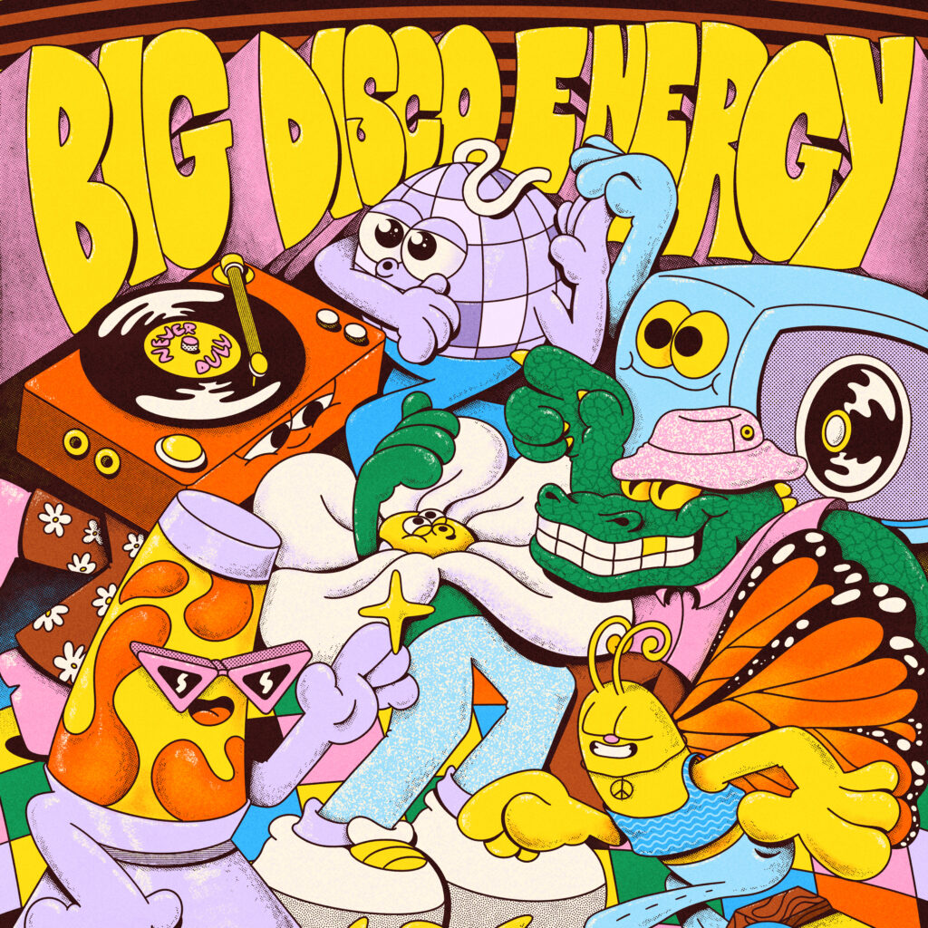 NeverDull - BIG DISCO ENERGY (EP Cover 3K)