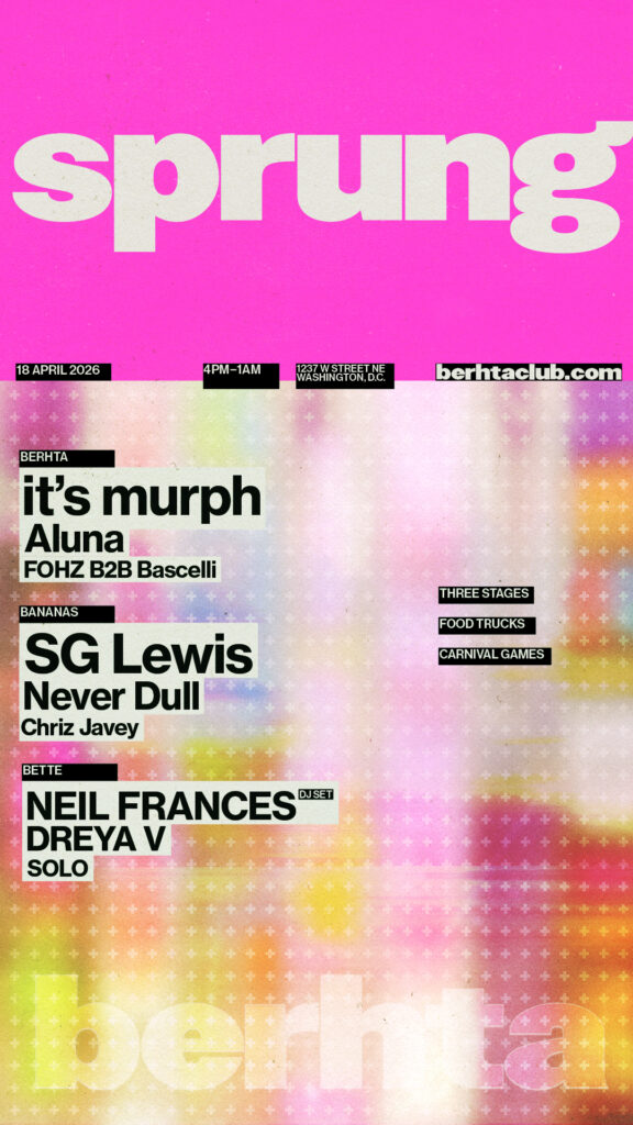 SPRUNG Never Dull at Berhta Poster