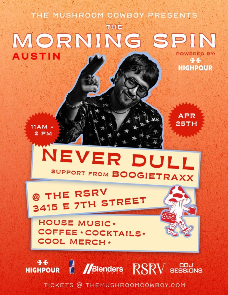 The Morning Spin Never Dull Austin TX Flyer